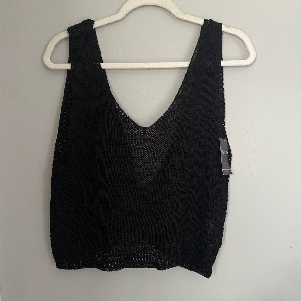 FOREVER 21 open back knit top! Never worn!